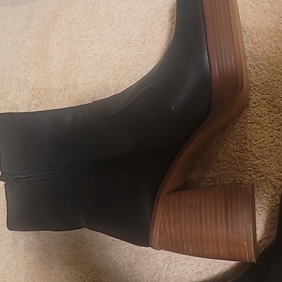 Free People Ruby Platform Booties In Black Women Sz 39.5 M - Picture 3 of 10